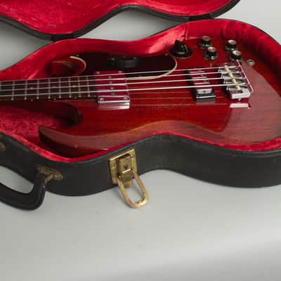Gibson  EB-3 Solid Body Electric Bass Guitar (1968), ser. #518642, black hard shell case. image 12