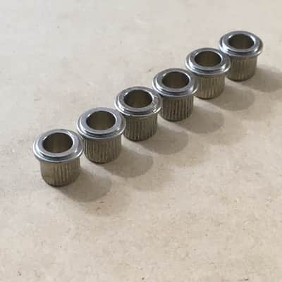 Kluson Deluxe Vintage Reissue 9mm Guitar Tuner Bushings Custom Aged Nickel Set #3 image 1