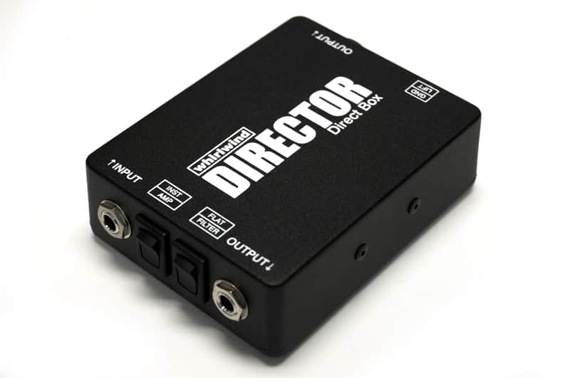 Whirlwind DIRECTOR Direct Box with Ground Lift - Black image 1