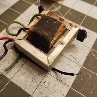 Woodward Schumacher 1190:1 [9500 Ohms] Silvertone B80-15-1C Vintage Output Transformer OT Tested Tube Amp Audio image 3