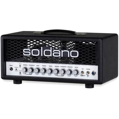 Soldano SLO-30 Guitar Amplifier Head (30 Watts), Black image 3