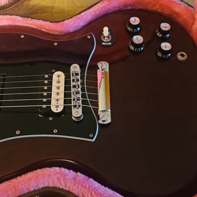 Gibson Sg Standard Limited Edition Run 2012 - Dark Cherry image 2