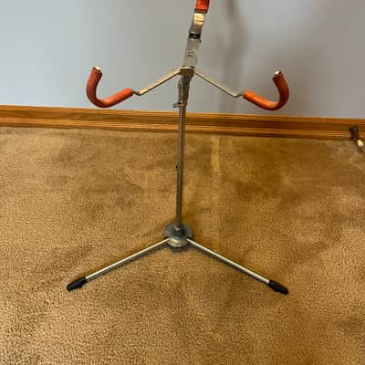 1968 Ludwig LM400 Supraphonic Original Heads, Drum Key, Stand image 6