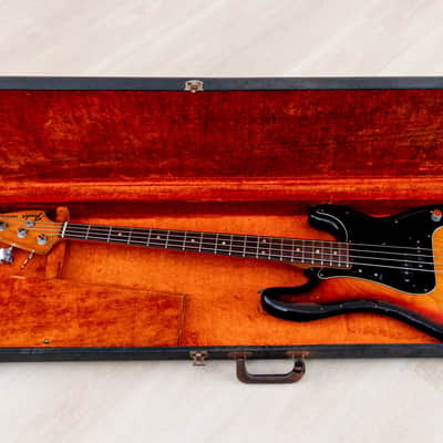 1978 Fender Precision Bass Sunburst Vintage Bass, 100% Original w/ Case image 25
