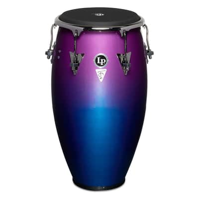 LP Latin Percussion Tony Succar 11-3/4" Conga Rainbow Black Nickel image 2
