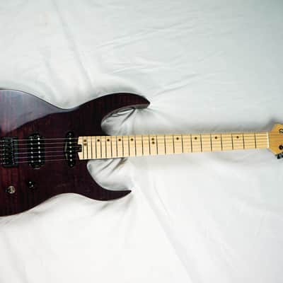Swisher Handmade Machine 6 2022 Merlot Electric Guitar image 12