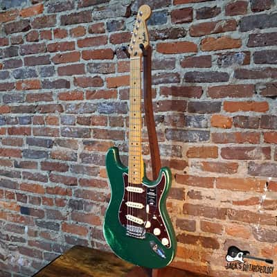 JACK'd: Fender Stratocaster *MIM Factory Fire* w/ Refinish & Upgrades (1994 - Bullitt Green Relic) image 9