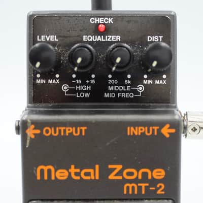 Boss MT-2 Metal Zone Distortion Guitar Effect Pedal OH34328 image 3