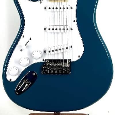 Paul Reed Smith SE "Lefty" Silver Sky Electric Guitar Nylon Blue w/ Gigbag image 5