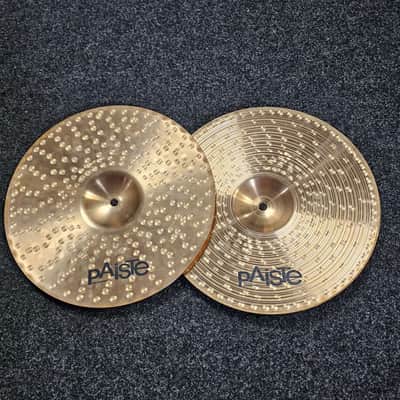Hi-Hat Cymbals 13" Paiste Alpha Medium USED! RKALK030926 image 2