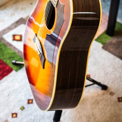 Gibson J-45 inspired Morris MG-60 Late 1970s - Made in Japan image 12