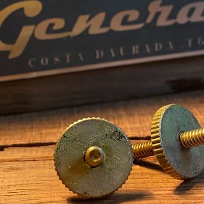 General Vintage Tone Master of Aging Les Paul ABR1 Small posts and Thumbweels True brass nickel pla image 4