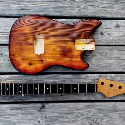 Mustang style bass body and neck image 2