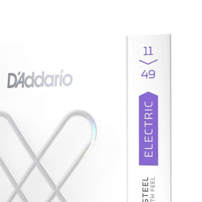 D'Addario XSE1149 Medium Gauge, XS Nickel Coated 11-49 Electric Guitar Strings image 5