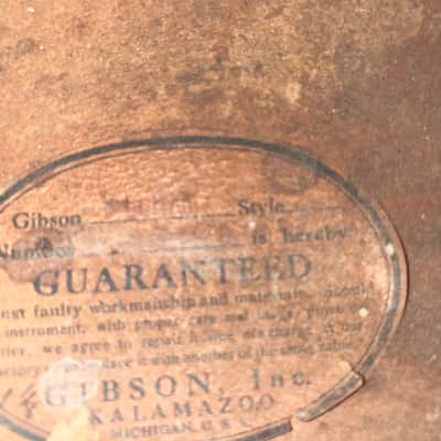 Gibson L-5 Premier 1939 image 21