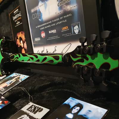 ESP Grynch owned by Evanescence in My Immortal video! LTD James Hetfield Custom Signature Guitar image 14