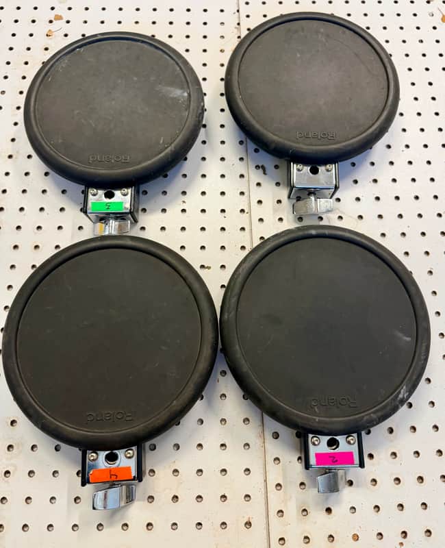 FOUR Roland PD-8 V-Pad 8" Dual Trigger Drum Pads image 1