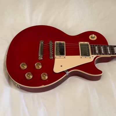 2023 Gibson Les Paul Standard - Heritage Cherry Red - Eric Clapton, George Harrison "Lucy" Vibe - Free Pro Setup image 2