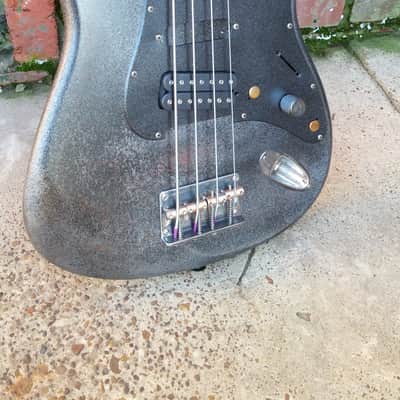 Custom Build Rat Rod/Chop Shop Short Scale Bass/Djentstick, StageSweeper etc... 2017 Aged Iron Satin image 6