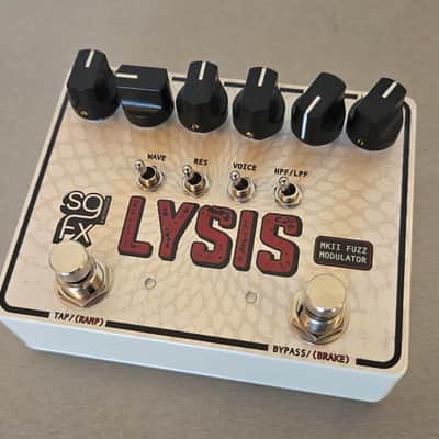 SolidGoldFX Lysis MKII Polyphonic Octave Fuzz Modulator Pedal image 2