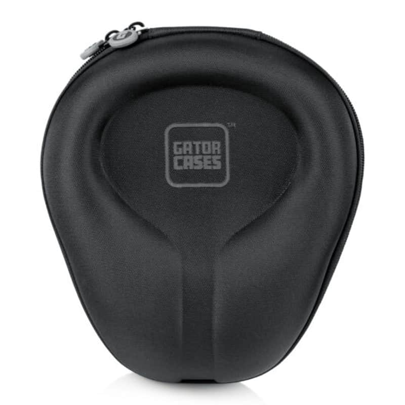 (Mint) Gator G-HEADPHONE-CASE Molded Case for Folding & Non-Folding Headphones – Black image 1