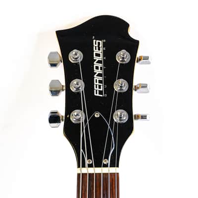 Fernandes LSA Monterey Magnacoustic Cherry Red – Hot Rail Power with Piezo Sparkle image 11