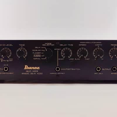 Ibanez AD202 Multi Mode Analog Delay - BBD Rack, Serviced & Calibrated, 230V EU image 2