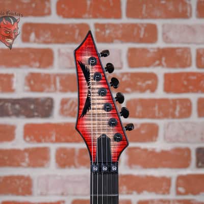 Dean USA Custom Vengeance Flame Maple Top Transparent Red Burst 2021 w/OHSC image 9