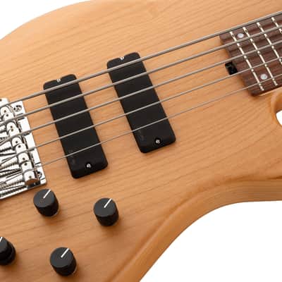 Sadowsky MetroLine 24-Fret Modern 5 String, Red Alder Body, Natural Transparent Satin image 5