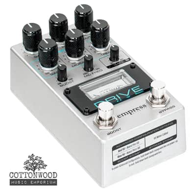 Empress Drive Pedal | All-Analog Overdrive with Pre-Drive Mid EQ & Boost image 3