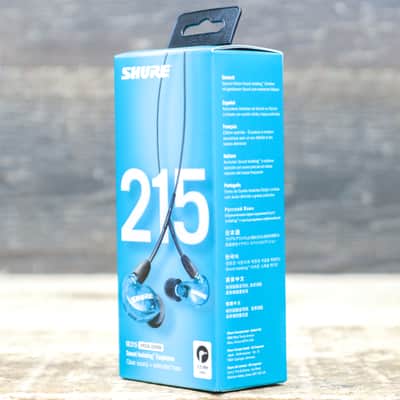 Shure SE215SPE Special Edition HighDefinition Sound Isolating Earphones - Blue image 1