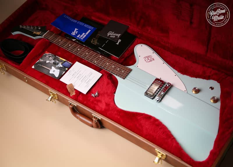 2018 Gibson USA Firebird 1 Limited Edition Frost Blue