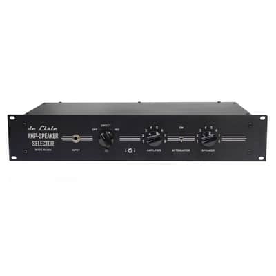 de Lisle Amp-Speaker Selector 8×8 Deluxe Amplifier Cabinet Signal Router Switcher w/ Attenuator Loop image 1