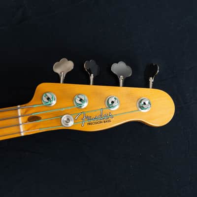 2023 Fender American Vintage II '54 1954 RI Precision P Bass 2-Color Sunburst With Tweed Hard Case & Case Candy AVRI Reissue image 12