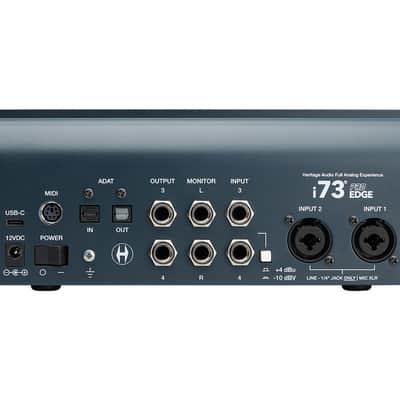 Heritage Audio i73 PRO EDGE USB-C Audio Interface image 3