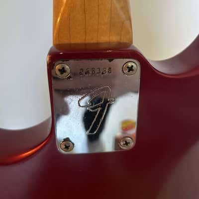 1969 Fender Mustang (Competition Red) image 8