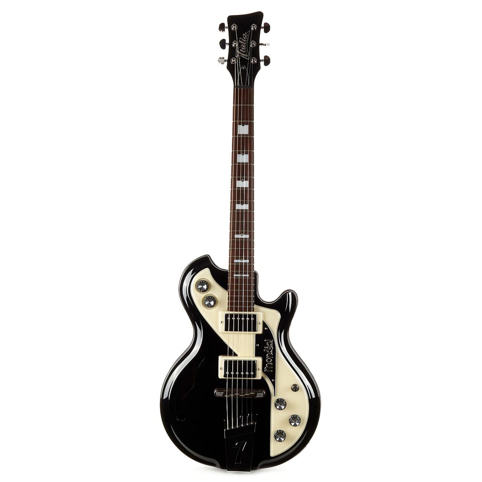 ギター Italia Guitars MONDIAL CLASSIC Italia Guitars Mondial Classic Semi-Hollow Acousti-Glass Electric