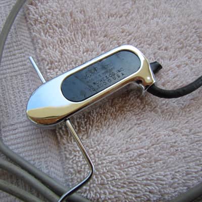 DeArmond Model 500 Mandolin Pickup W/Warranty Card & Directions Works Great Vintage Dearmond Mandolin/Tenor Guitar Pickup image 2