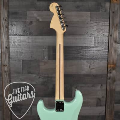 Mint Fender LTD Tom DeLonge Stratocaster - Surf Green with Deluxe Gig Bag image 7