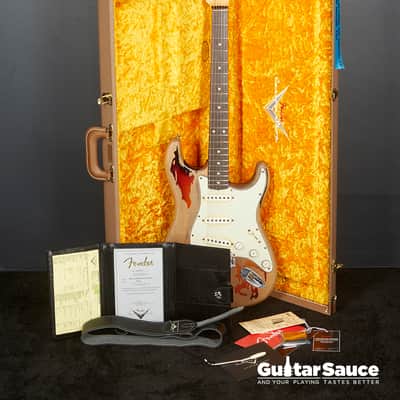 Fender Custom Shop Rory Gallagher Heavy Relic 3 Tone Sunburst 2021 Used (Cod. 1643UG) image 21