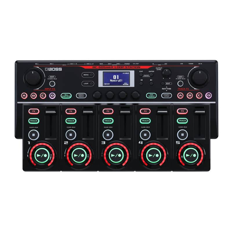 BOSS RC-505MKII User-Configurable Controls 49 Input FX and 53 Track FX Types MIDI Control Expanded I/O Support Tabletop Looper for Beatboxers, Vocalists, and Multi-Instrumentalists image 1