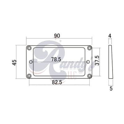 Norlin MR-FLI Humbucker Pickup Tapered Mounting Ring (Light Cream) for Gibson® Guitars-Short/Neck image 2