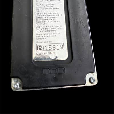 DOD FX52 Classic Fuzz (1989) image 3