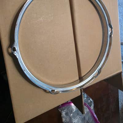 Tama Superstar 10" - 6 Lug Tom Hoop 1980's - Chrome image 2