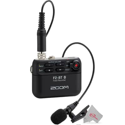 Zoom F2-BT Ultra Compact Bluetooth Enabled Portable Field Recorder with Lavalier Microphone image 6
