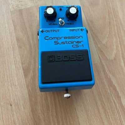 Boss CS-1 Compression Sustainer (Black Label) 1978 - 1982 - Blue image 1