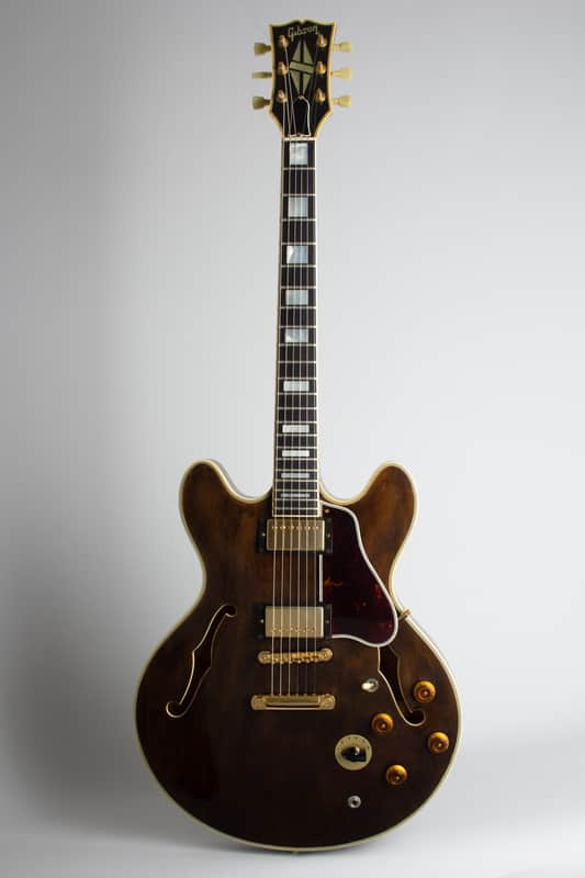 Gibson  ES-355TD Semi-Hollow Body Electric Guitar (1978), ser. #71178013, original black tolex hard shell case. image 1