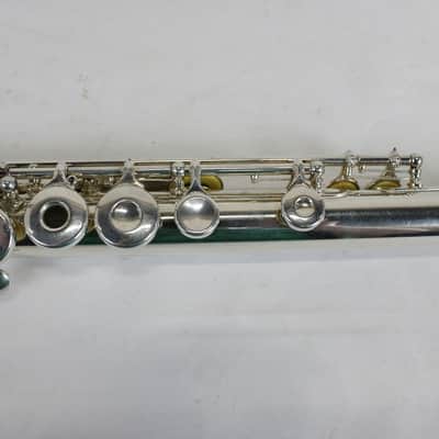 Armstrong Limited Edition USA Thin Wall P4 Open-Hole Flute w/ B Foot, Offset G - Sterling Silver image 7