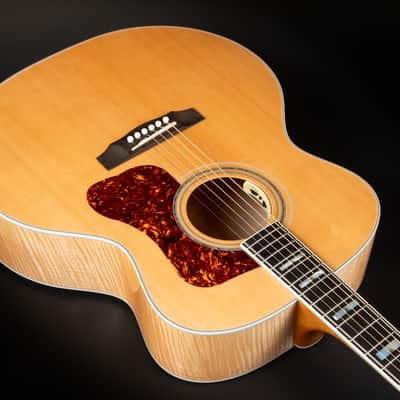 2023 Guild USA F-55E Maple - Natural | All Solid USA Jumbo Acoustic Guitar L.R. Baggs Anthem Pickup Arched Back | CoA OHSC image 8