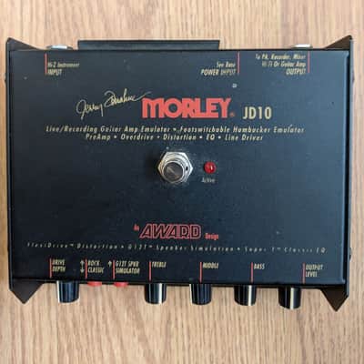 Morley JD10 Jerry Donahue Overdrive Preamp Pedal image 1